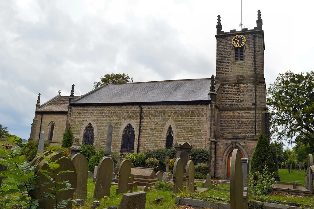 Dore, Christ Church from the churchyard