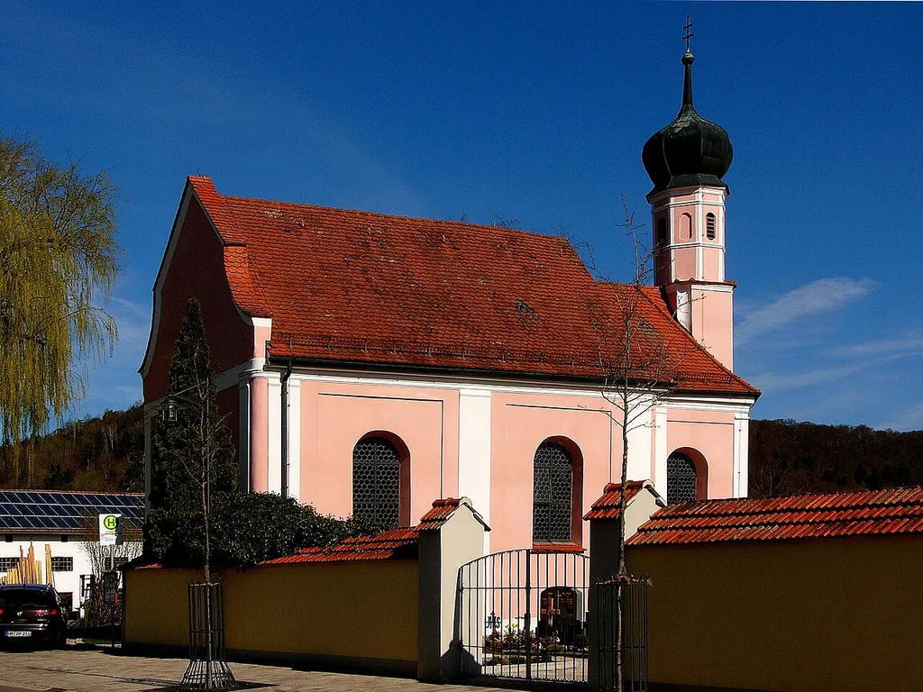 Gottesackerkirche St. Sebald. Bezeichnet 1736; mit Ausstattung; Friedhof mit Ummauerung.