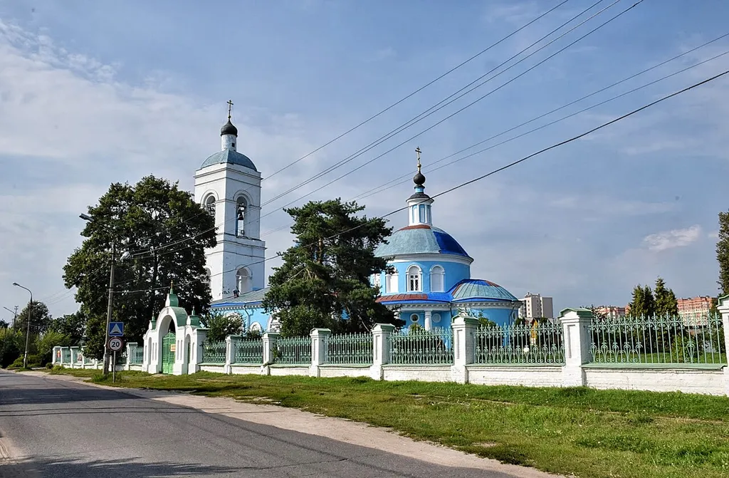Церковь Покрова Пресвятой Богородицы: улица Широкая, (бывш. село Хомутово), Щёлково, Щёлковский район, Московская область