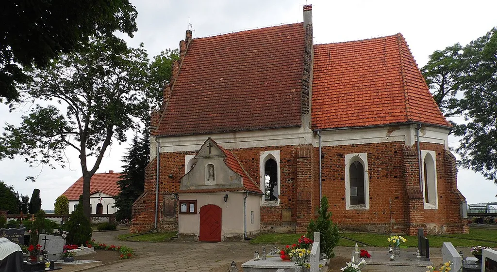 Church. Nativity of the Blessed Virgin Mary in 1470, the cemetery: Zbarzewo / Leszno district / province. Greater Poland / Poland