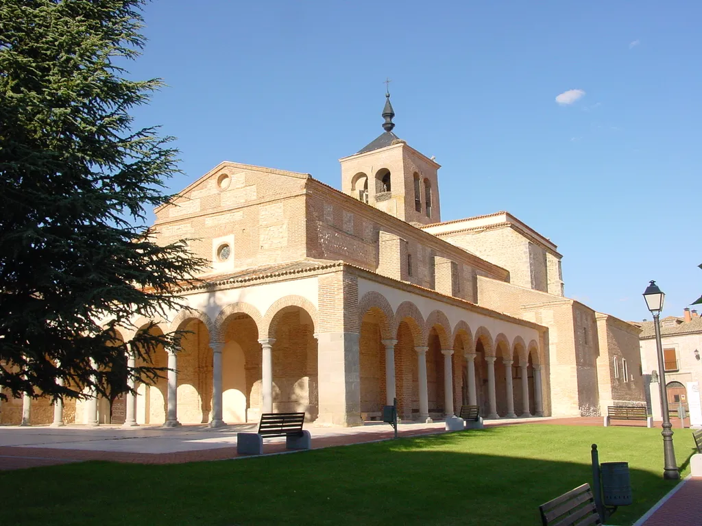 Church of Santa María del Castillo in Olmedo, Valladolid, Spain.