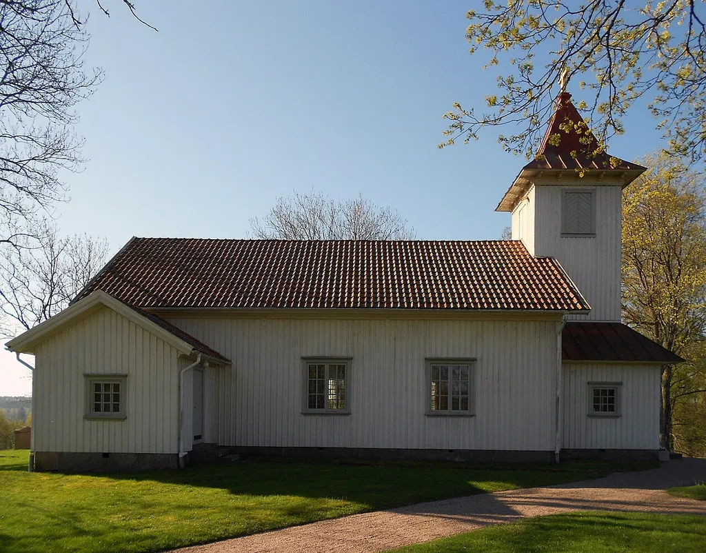 Bråttensby kyrka i Västergötland, Sverige