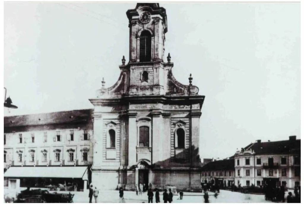 Saint George Church, Timisoara, at beggining of the 20th century.