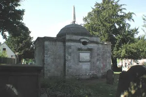 Mausoleum Of Thomas Nash In Churchyard Of Saint Peter And Saint Paul To The South Of Porch