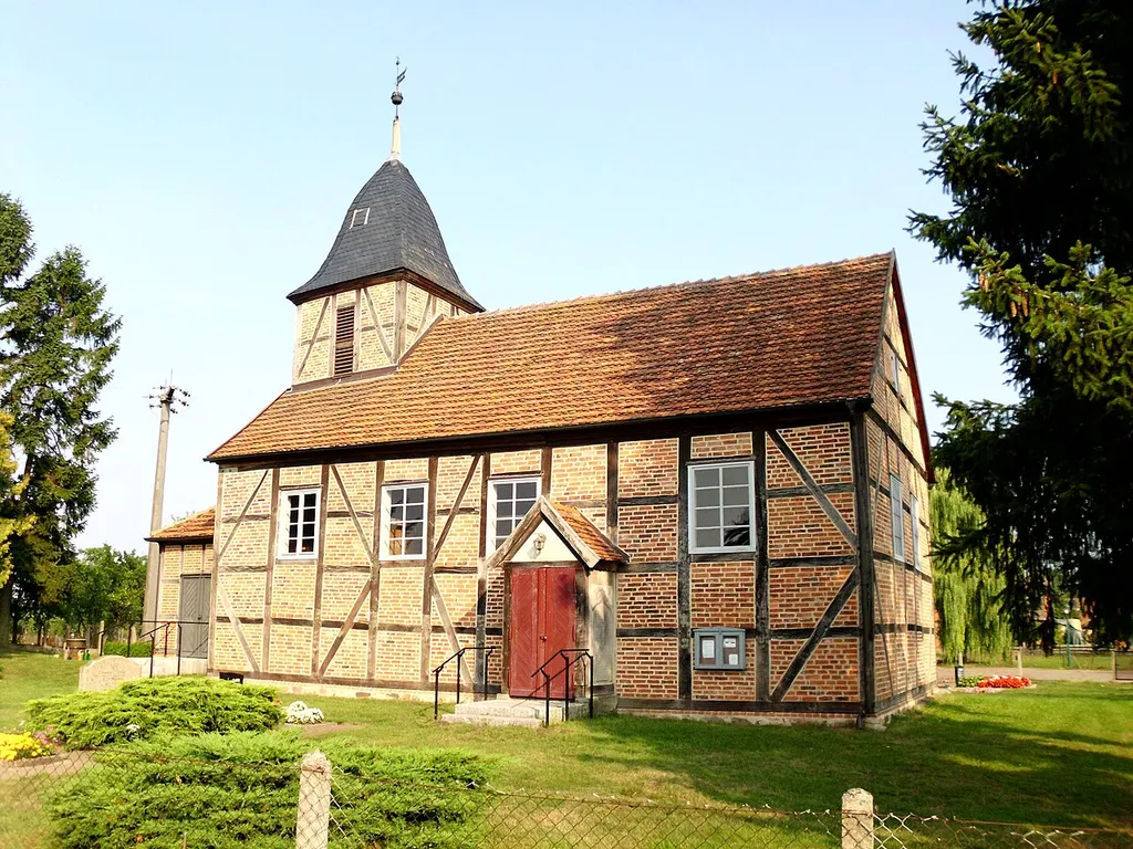 Dorfkirche in Wustrow, Gemeinde Lanz, Landkreis Prignitz