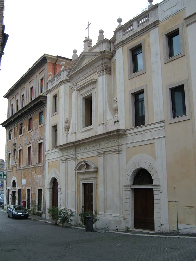 Chiesa di San Giovanni Calibita, a Roma, nel rione Ripa. Foto personale.