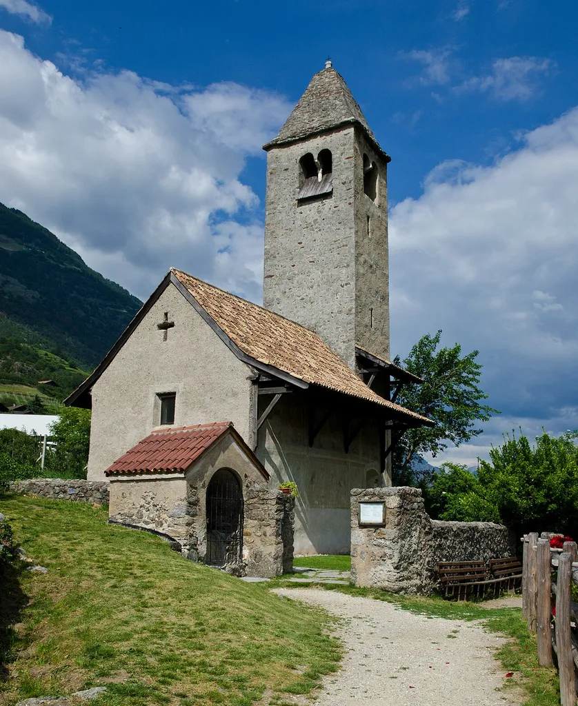 Church St. Proculus, first half of the 7th century, Naturno, South Tyrol, Italy