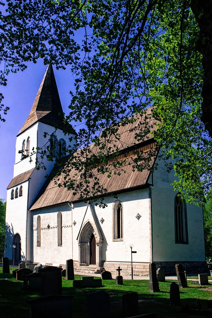 Igrexa de Eskelhem, na illa sueca de Gotland.