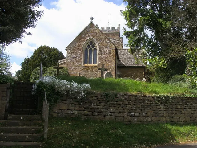 Church of England parish church of the Holy Trinity, Shenington, Oxfordshire (formerly Gloucestershire), seen from the east