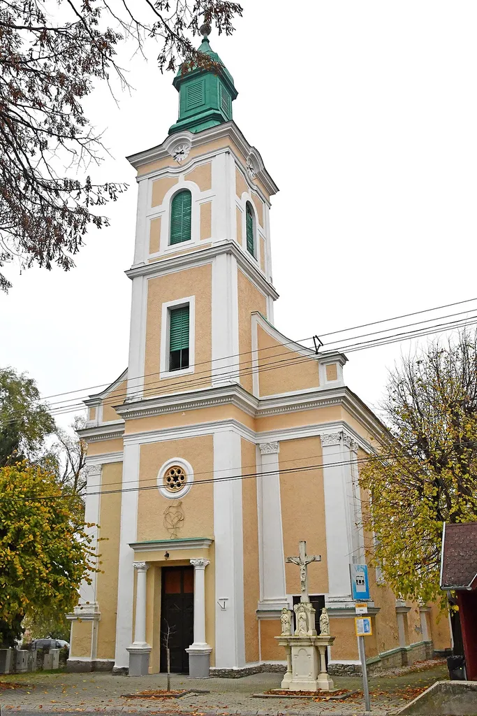 Roman Catholic church in Balatonederics, Veszprém, Hungary