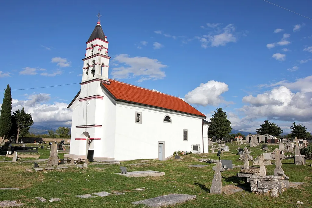 Orthodoxe Kirche Sv. Nikola in Vrbnik bei Knin