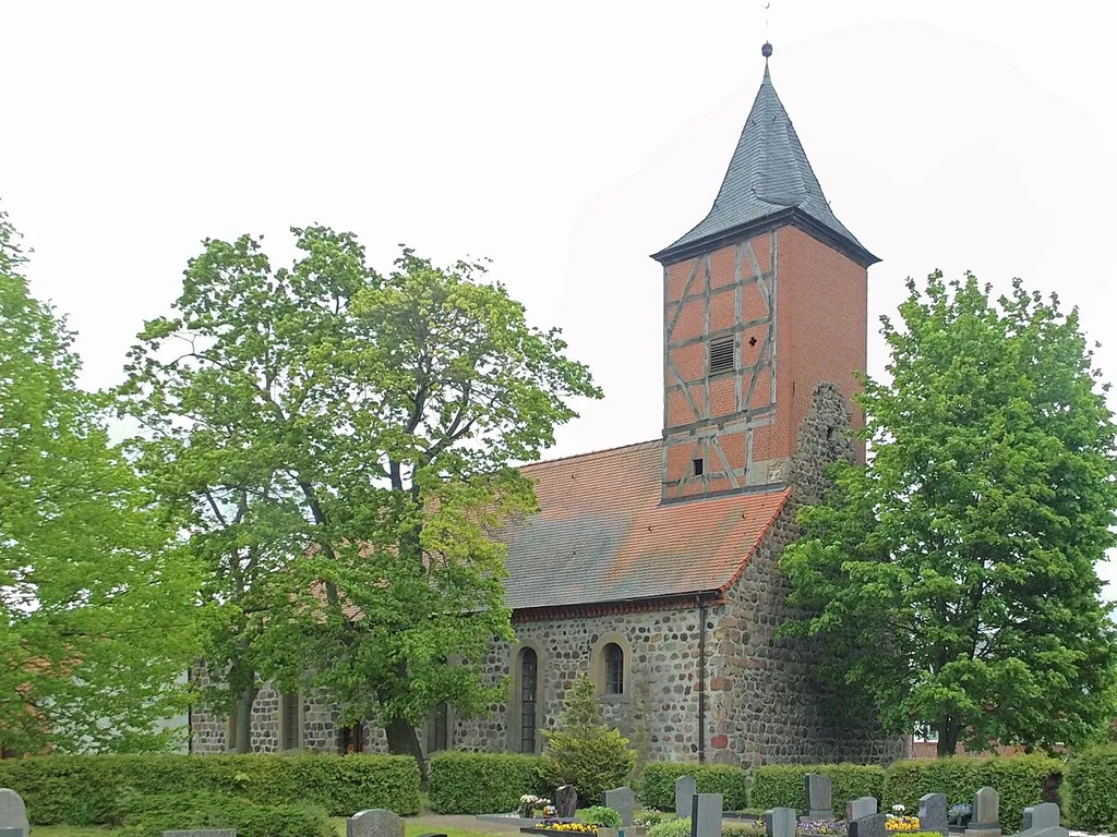 Evangelische Kirche in Lindstedt bei Gardelegen.
