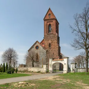 Church of the Holy Cross in Brzezimierz