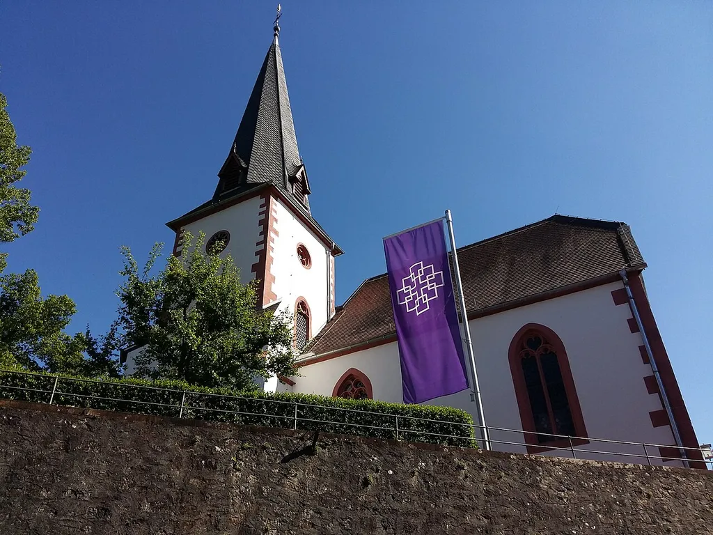 Protestant church in Reinheim-Ueberau