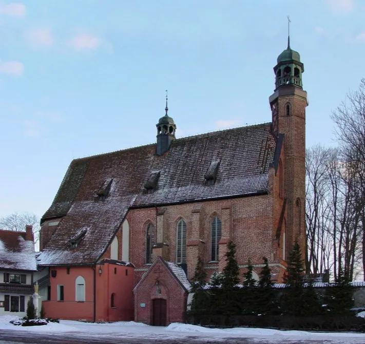 Żukowo - kościół SS. Norbertanek (XIII-XIV w.).