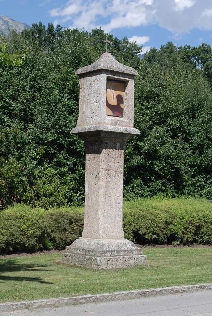 This media shows the remarkable cultural object in the Austrian state of Tyrol listed by the Tyrolean Art Cadastre with the ID 116096. (on tirisMaps, pdf, Fotoarchiv Tiroler Kunstkataster, more images on Commons, Wikidata)