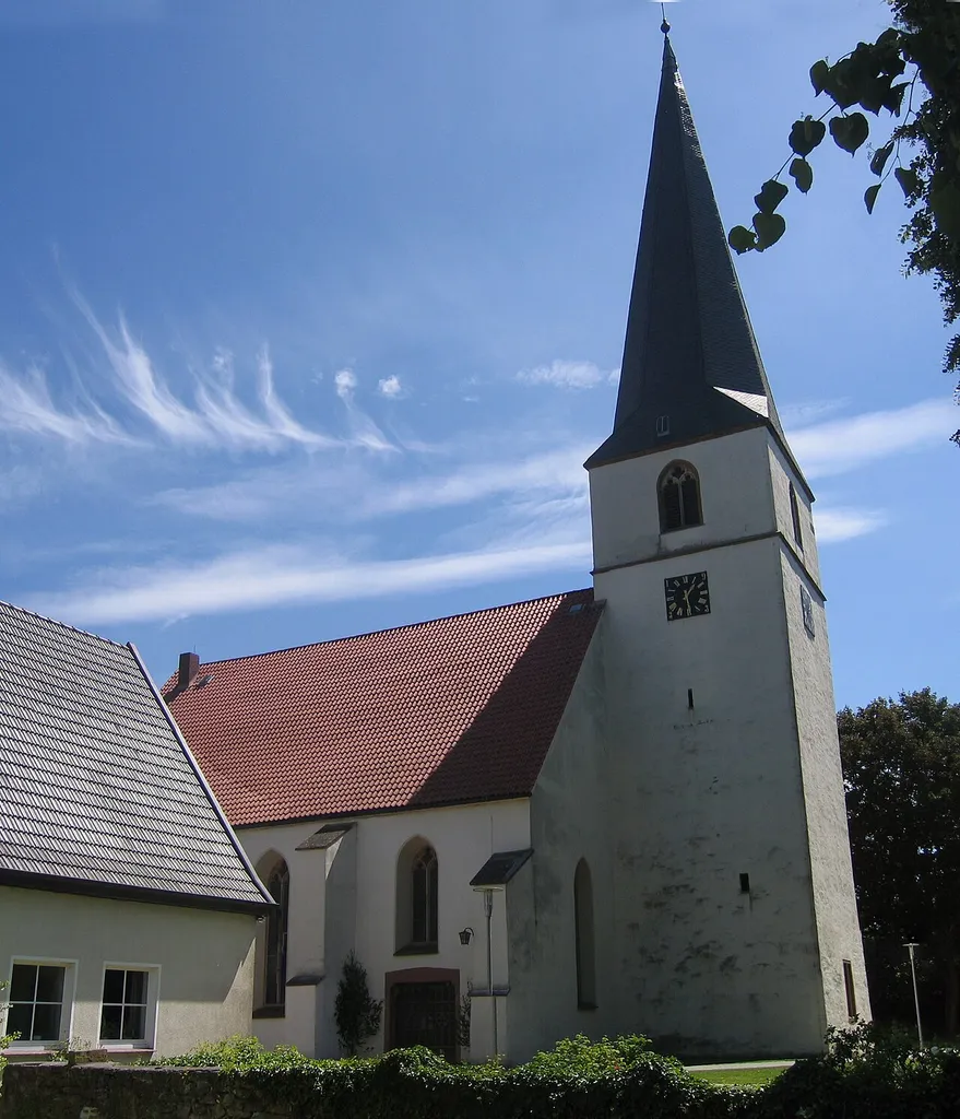 Blasheim church in Lübbecke, District of Minden-Lübbecke, North Rhine-Westphalia, Germany.