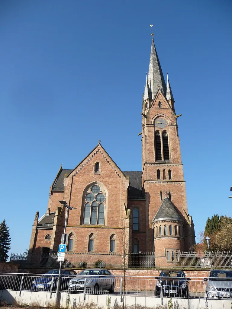 Protestant church in Eisenberg (Pfalz), Germany