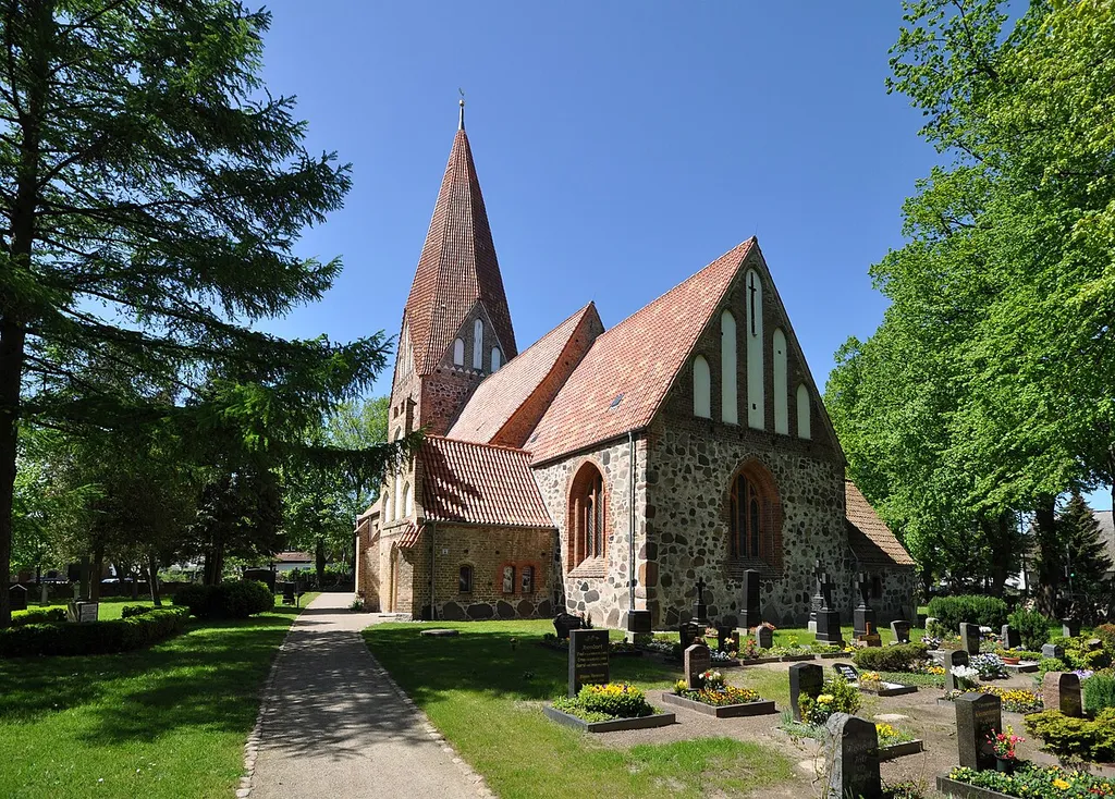 church in Lichtenhagen