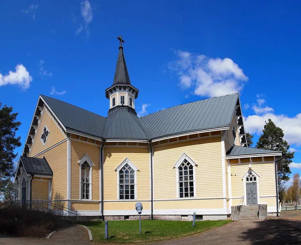 Church in Petäjävesi.