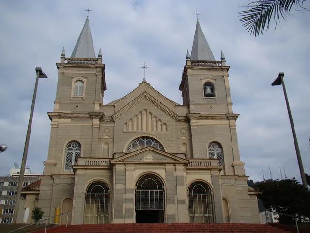 Metropolitan Cathedral of Juíz de Fora City, Minas Gerais, Brazil.
