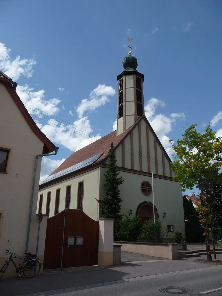Church in Heßheim, Germany