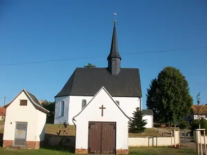 church and cemetery Neukirchen