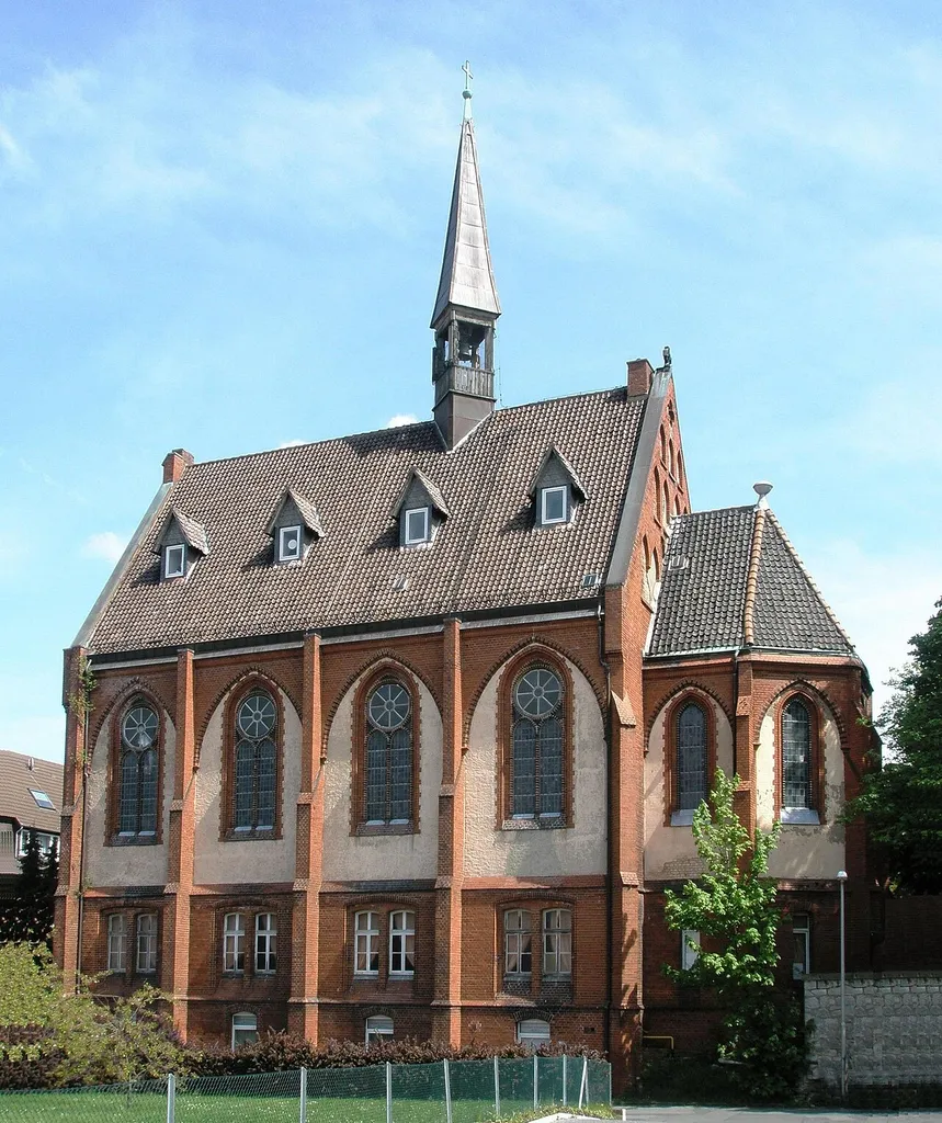Hildesheim - Himmelthür. The Church of the Dormition of the Theotokos of the Serbian Orthodox Centre.