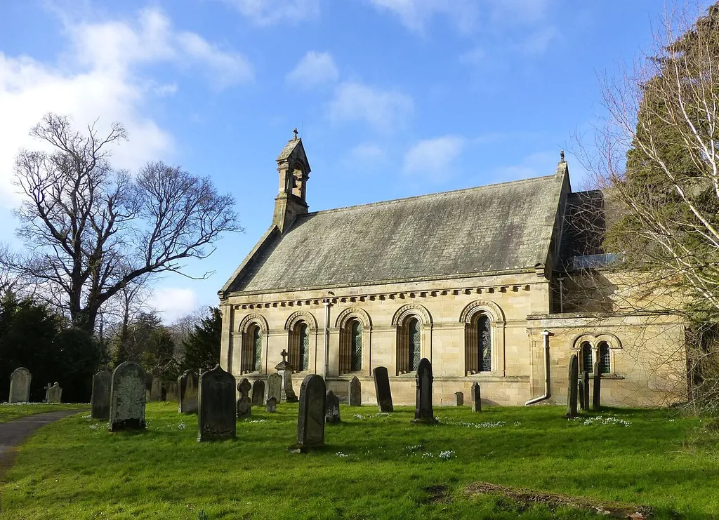St Michael and All Angels Church in Howick, Northumberland, England.