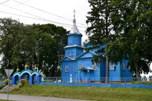 Saint Onuphrius church, Khoriv