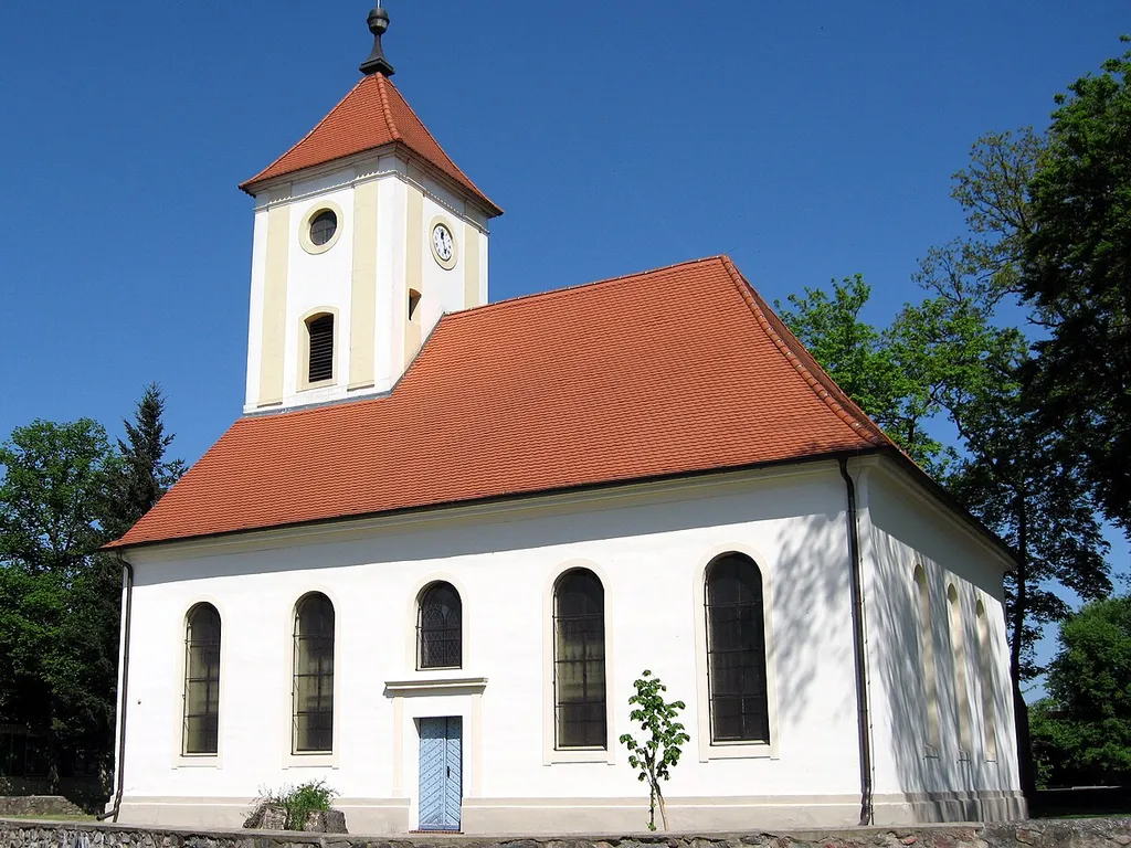 Kirche Ruhlsdorf, Gemeinde Marienwerder, Landkreis Barnim, Land Brandenburg, Deutschland