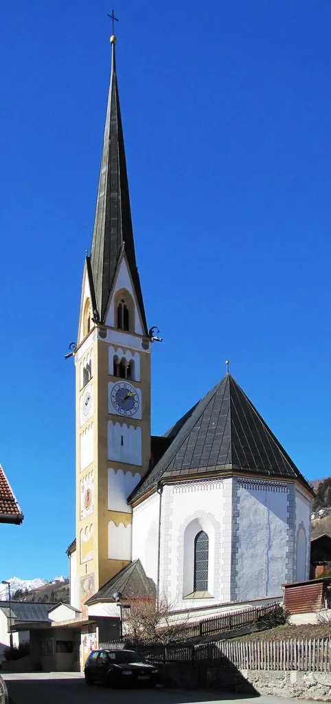 This media shows the remarkable cultural object in the Austrian state of Tyrol listed by the Tyrolean Art Cadastre with the ID 17746. (on tirisMaps, pdf, Fotoarchiv Tiroler Kunstkataster, more images on Commons, Wikidata)