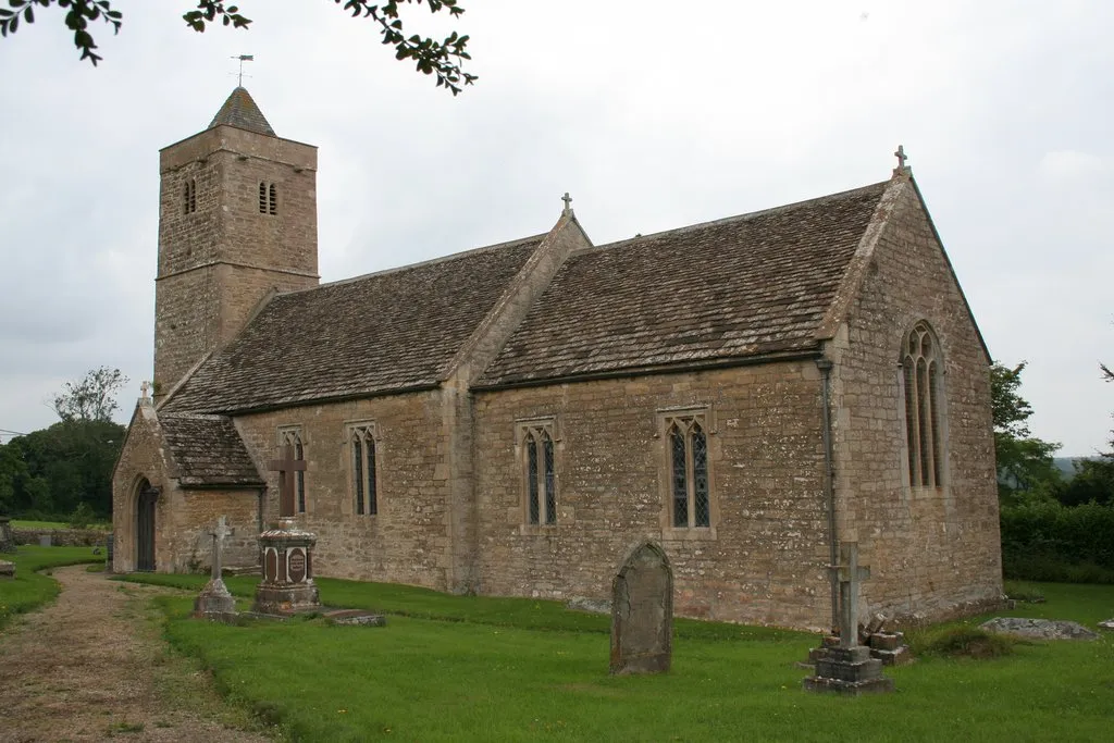 St Leonard's parish church, Farleigh Hungerford, Somerset, seen from the southeast