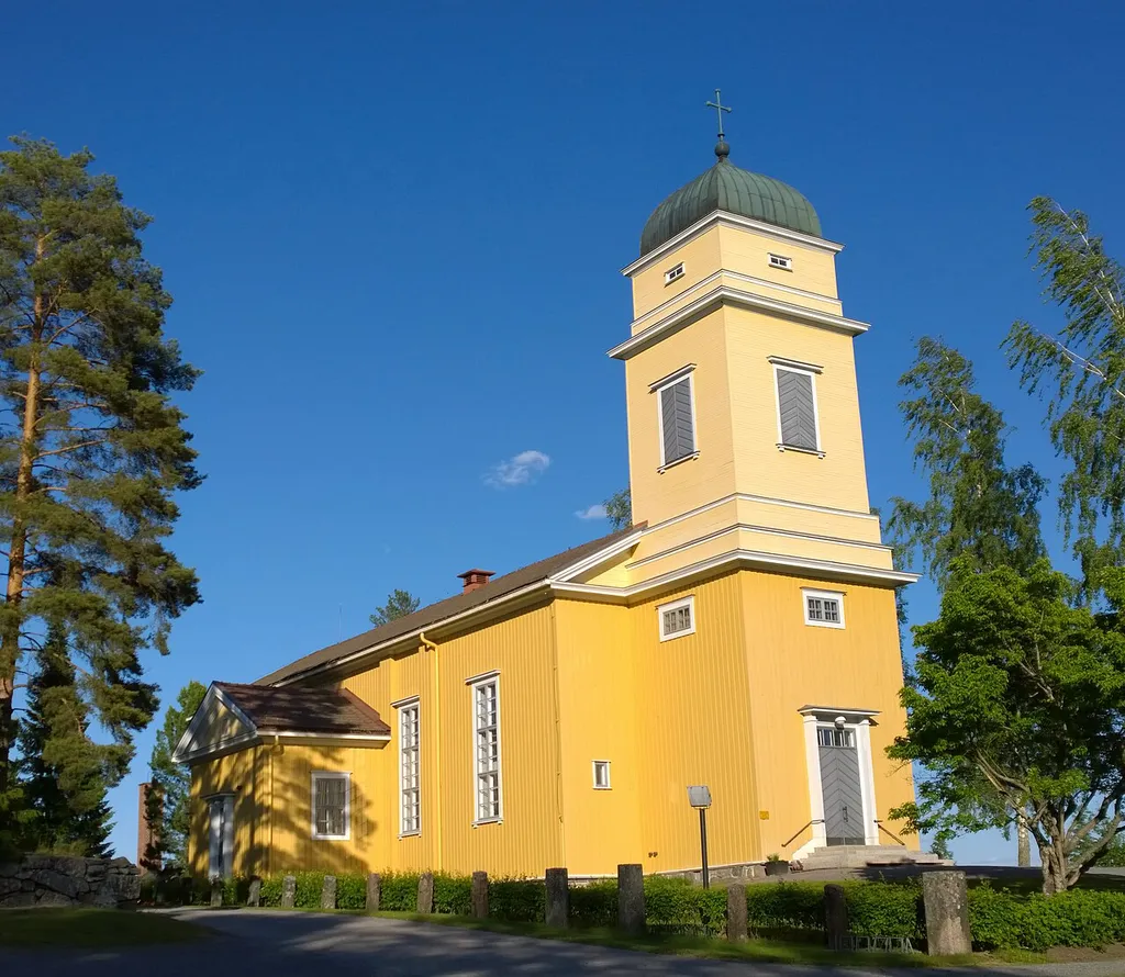 Viljakkala Church in Ylöjärvi, Finland