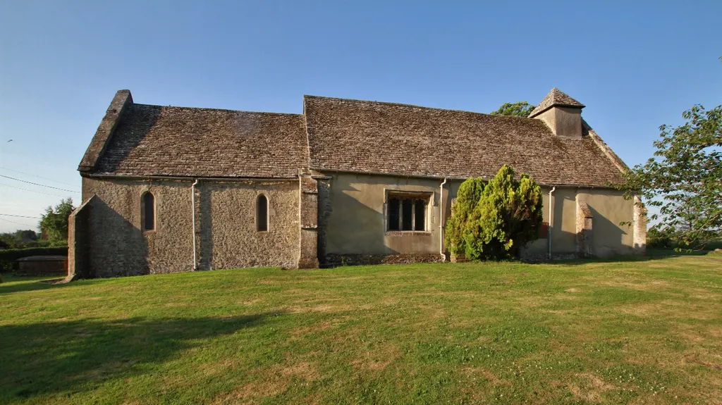 Parish church of St Nicholas, Baulking, Oxfordshire (formerly Berkshire), seen from the north