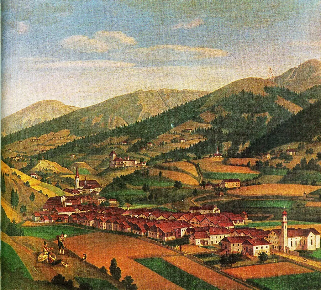 Ansicht von Matrei gegen Norden