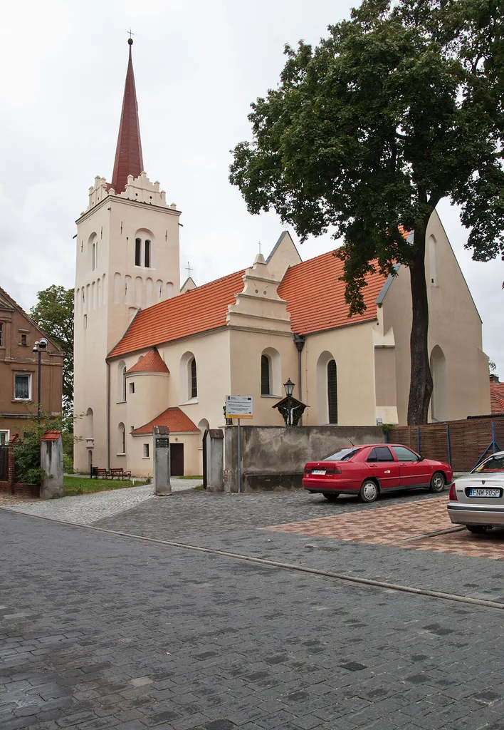 Nowe Miasteczko - kościół parafialny p.w. św. Marii Magdaleny, mur., XIV, XV/XVI w. (zabytek nr 17(205) z 31.05.1950)
