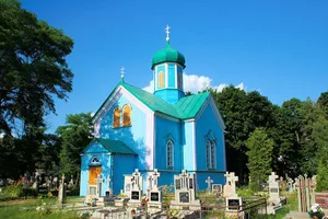 Saint George Orthodox church in Ryboły