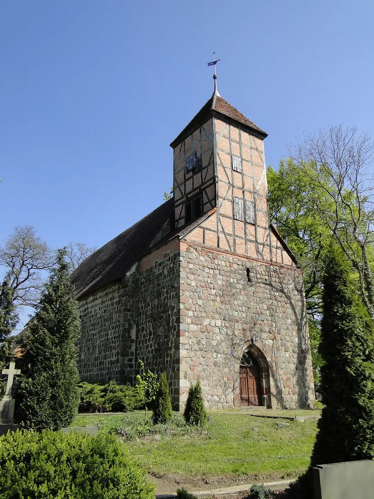 Kirche in Schönbeck, district Mecklenburgische Seenplatte, Mecklenburg-Vorpommern, Germany