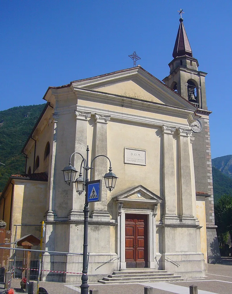 La chiesa parrocchiale di Pedescala