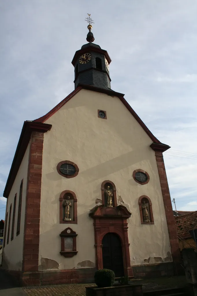 Johanneskirche in Elsenfeld, OT Rück
