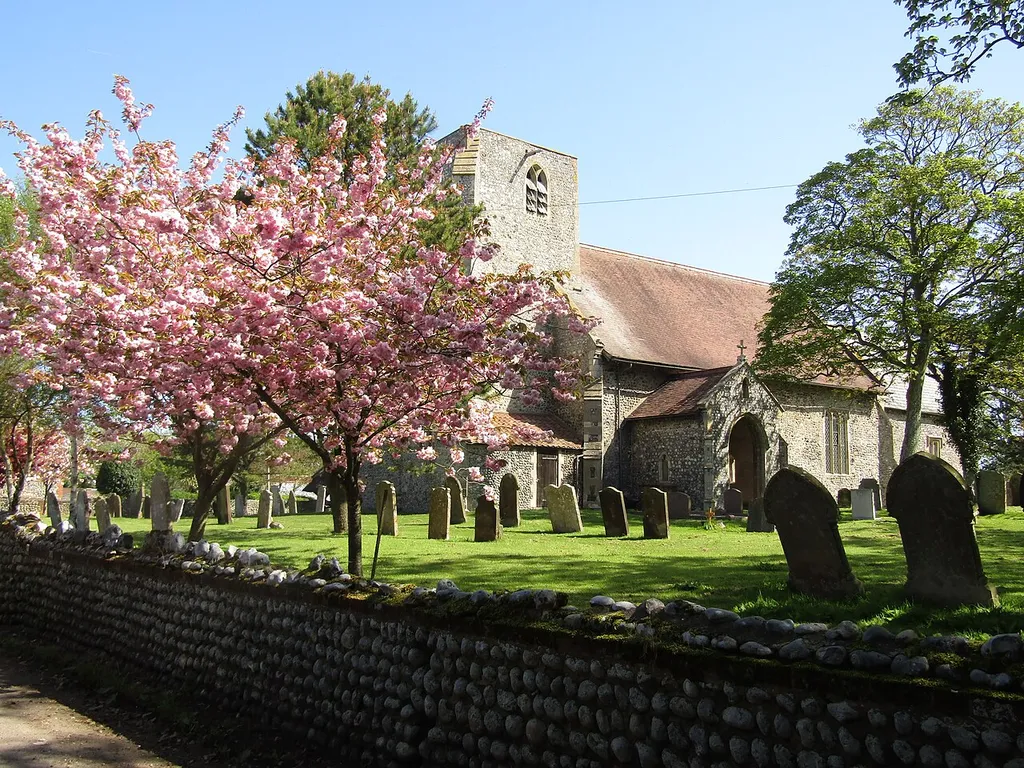 The parish church of Saint John the Baptist's Head is located on Church Street in the village of Trimingham, Norfolk, United Kingdom.