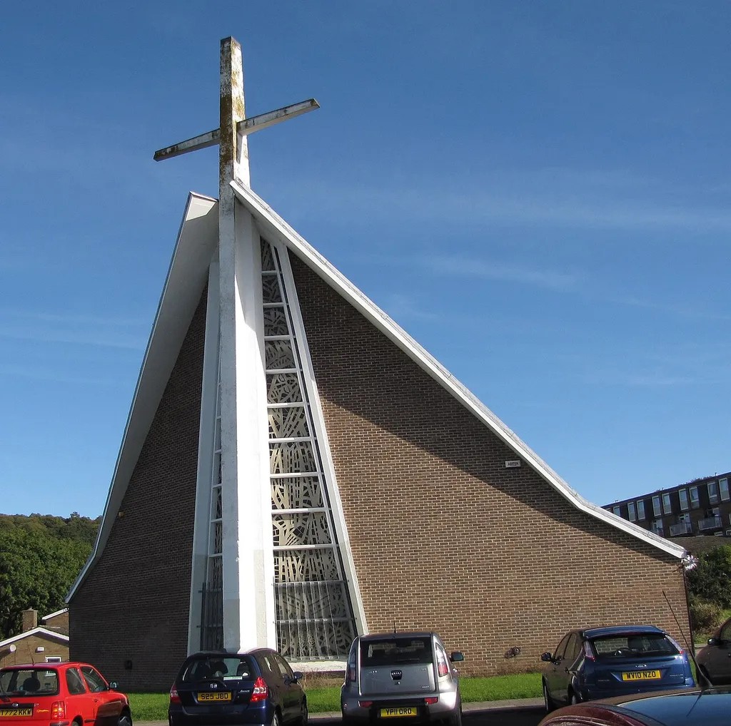 Holy Cross parish church, Spotswood Mount, Gleadless Valley, Sheffield, South Yorkshire