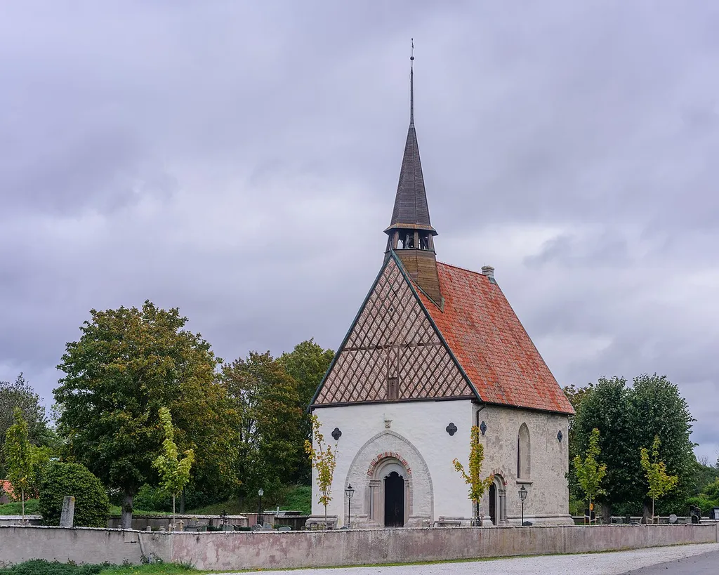 Västergarn Church (Swedish: Västergarns kyrka) is a medieval Lutheran church in Västergarn on the island of Gotland, Sweden. It belongs to the Diocese of Visby.