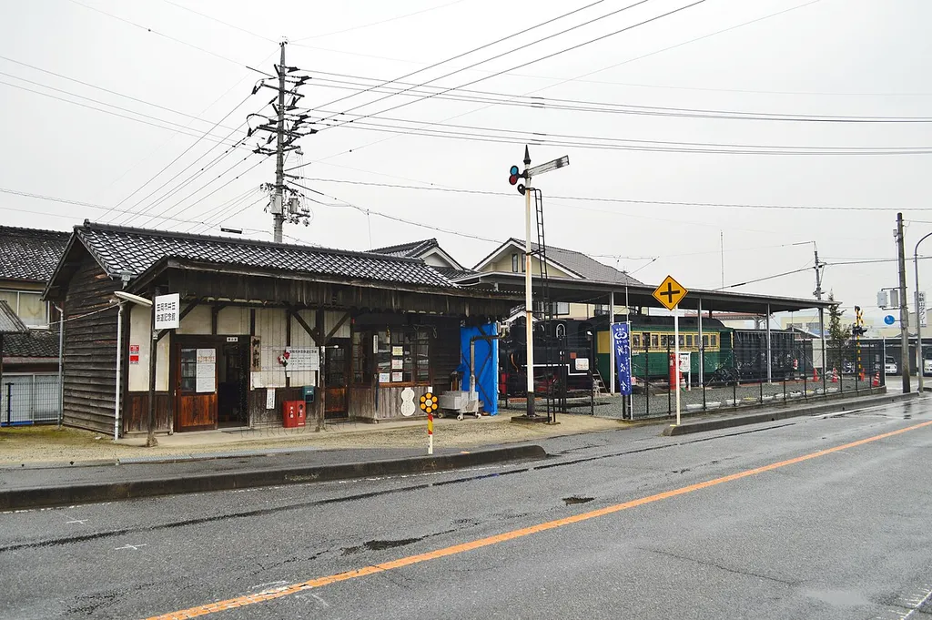 井笠鉄道記念館 外観