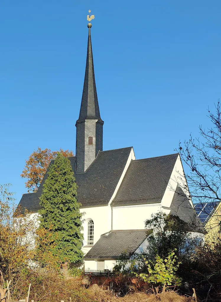 Evangelisch-lutherische Martinskirche Jerisau, Stadt Glauchau, Landkreis Zwickau, Sachsen, Deutschland