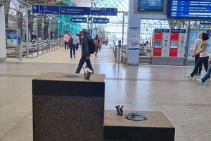 drinking fountain Dresdner Hauptbahnhof