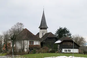 Reformed Church and Rectory in Grafenried
