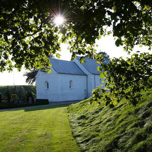 Jelling Mounds, Runic Stones and Church